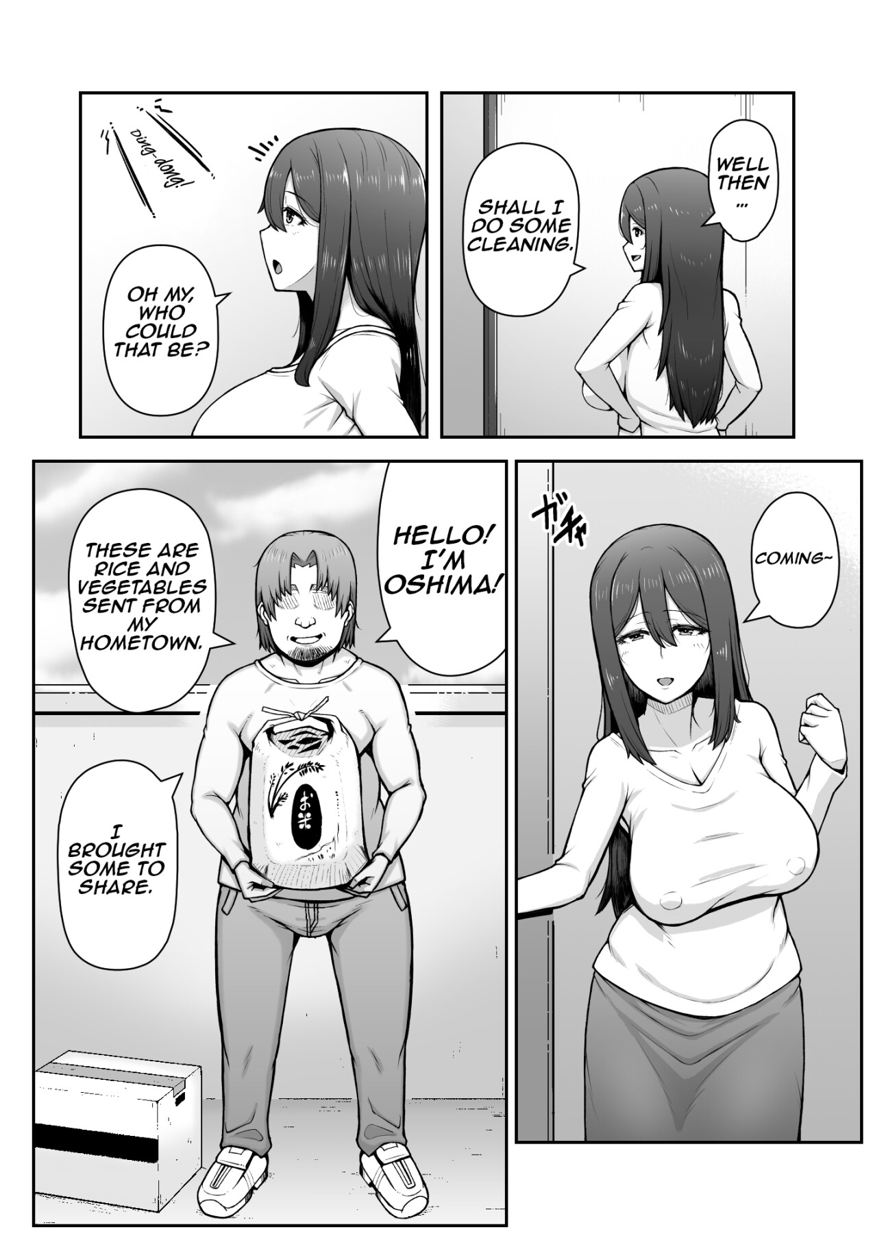 Hentai Manga Comic-She was a lewd housewife who falls into depravity for money-Read-3